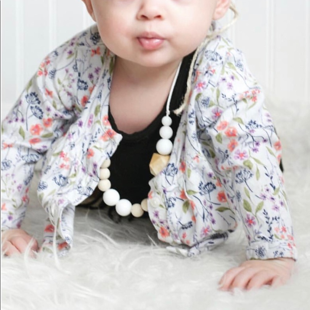 Osh kosh floral peplum
